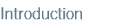 Introduction